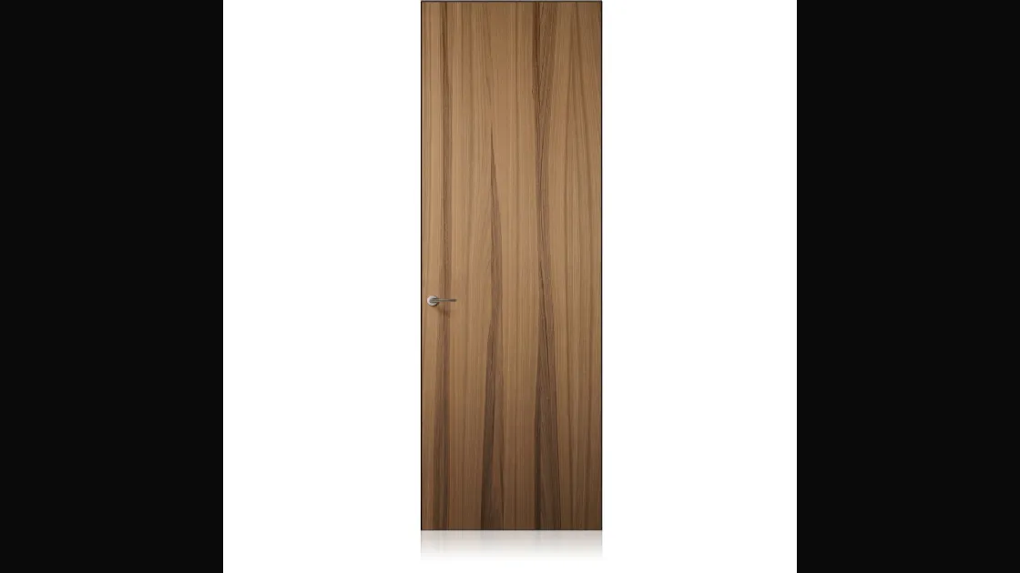 Porta per interni Exitlyne Zero in legno finitura Noce natural touch di Ferrero Legno