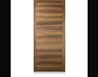 Porta per interni Exit in legno finitura Noce natural touch di Ferrero Legno